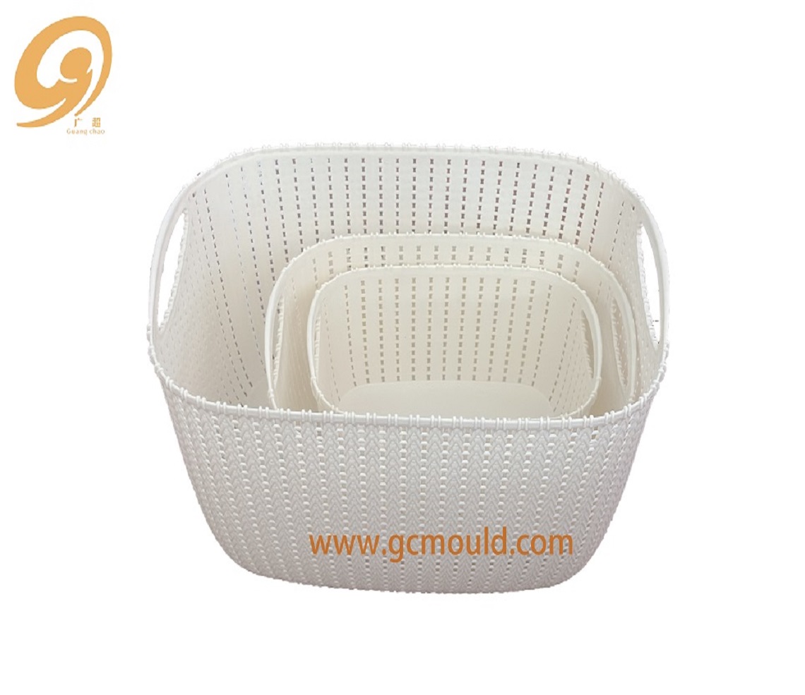 سلة روطان البلاستيك